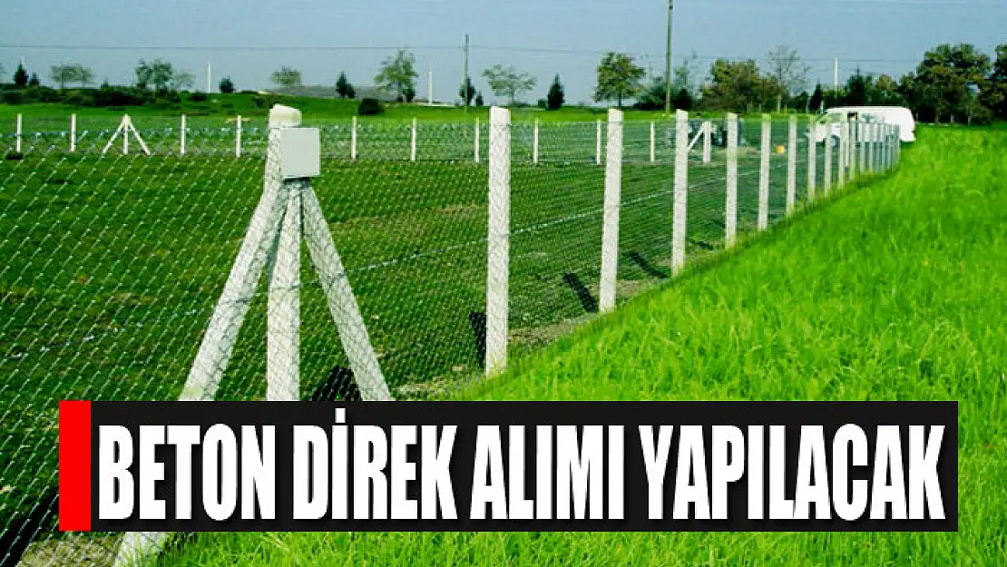 Beton direk alımı yapılacak