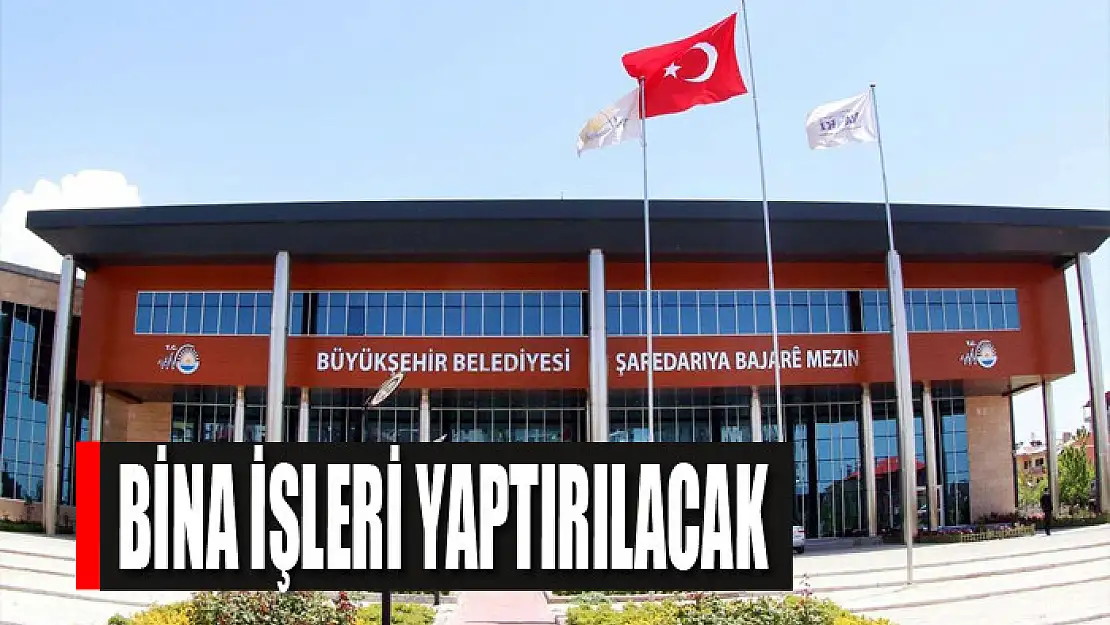 Bina işleri yaptırılacak