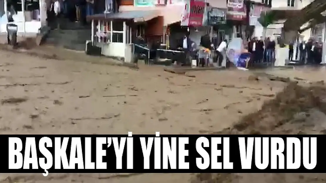 Başkale'yi yine sel vurdu