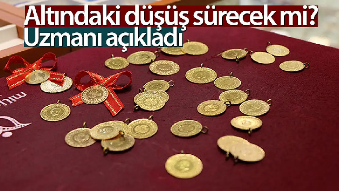 Altındaki düşüşün sebebi 'değersiz dolar'