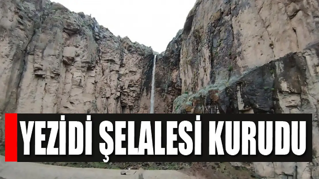 Yezidi Şelalesi kurudu