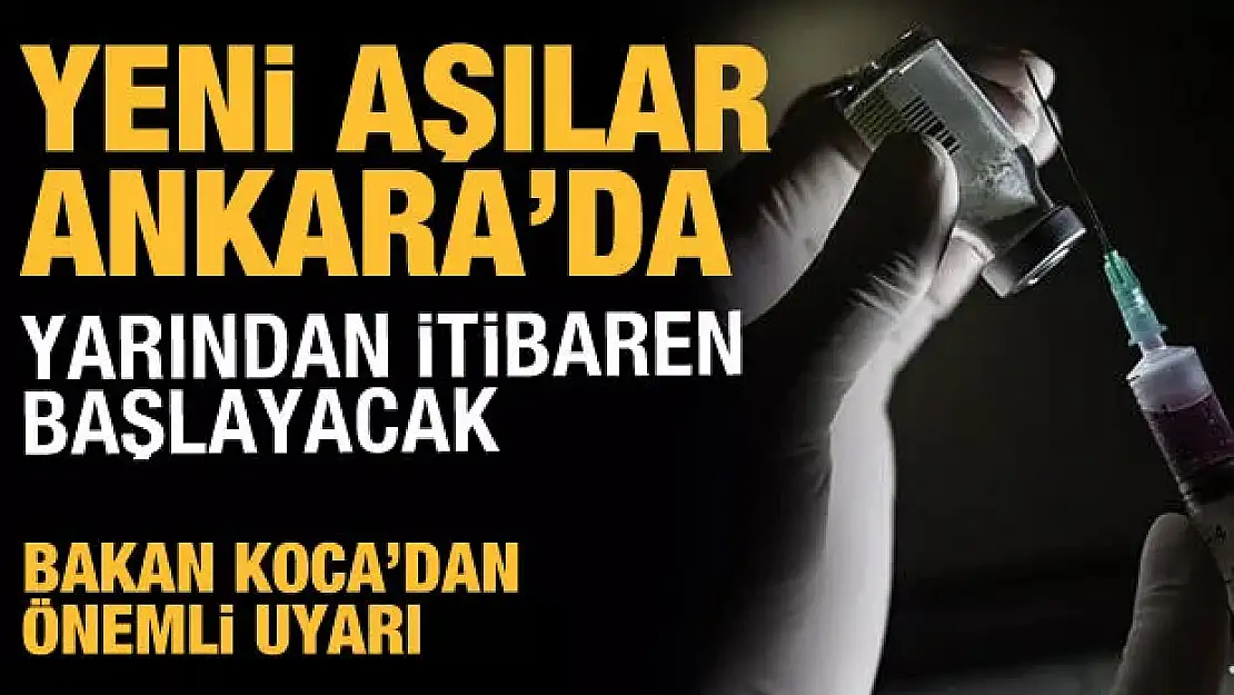 BioNTech aşılarında yeni sevkıyat Ankara'ya ulaştı!