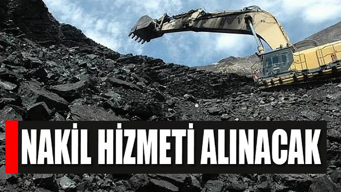 Nakil hizmeti alınacak