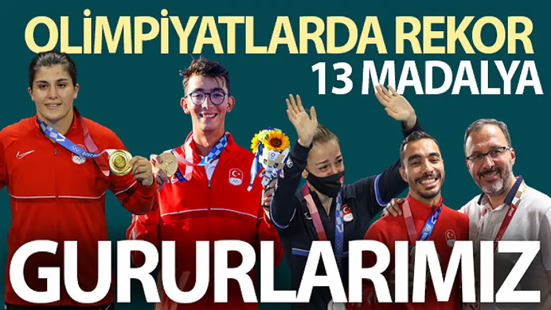 Olimpiyatlarda rekor geldi: 13 madalya