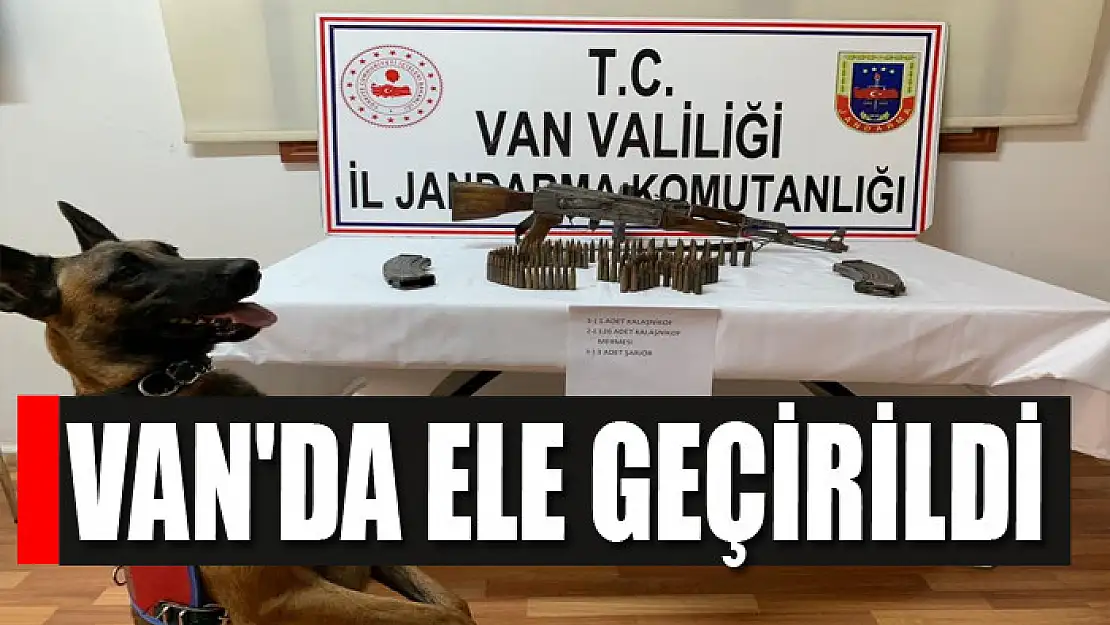 Van'da bir araçta silah ve mühimmat ele geçirildi