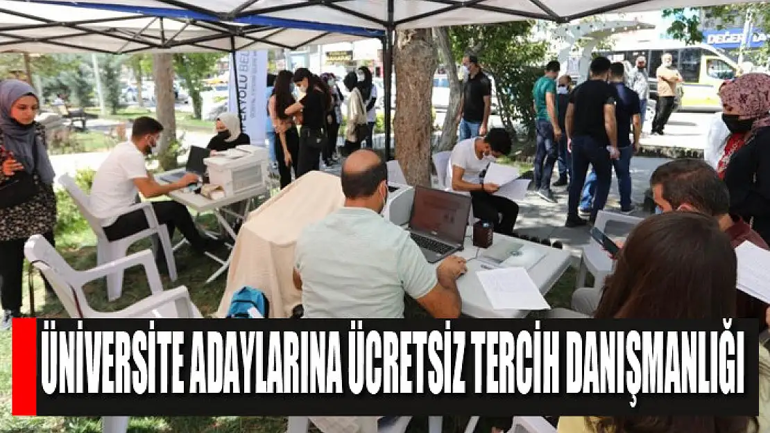 Üniversite adaylarına ücretsiz tercih danışmanlığı