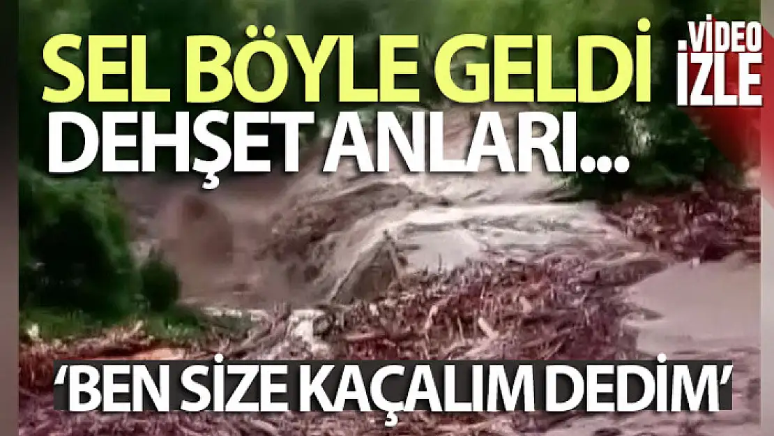 Selin en dehşet anları sosyal medyada böyle paylaşıldı