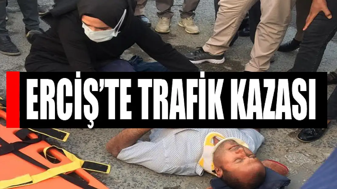 Erciş'te trafik kazası