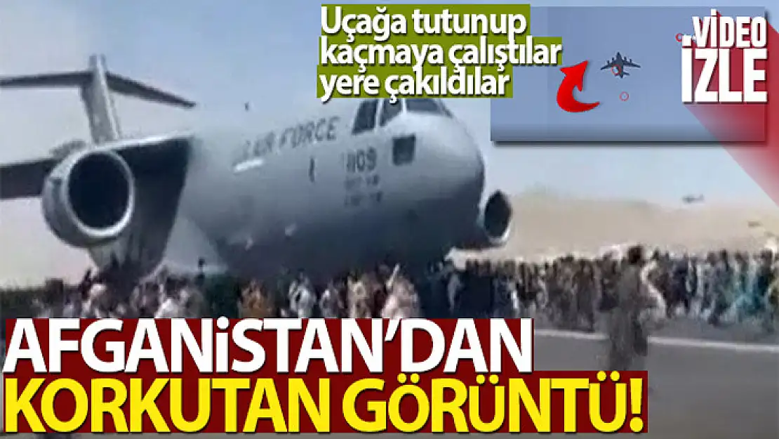 Afganistan'dan korkutan görüntü