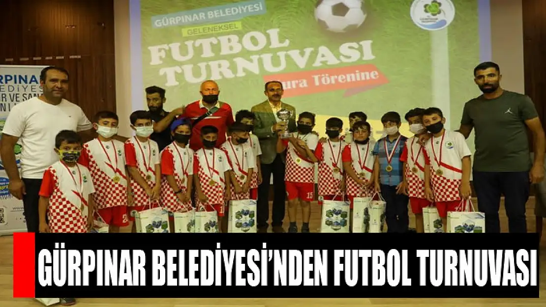 Gürpınar Belediyesi'nden futbol turnuvası