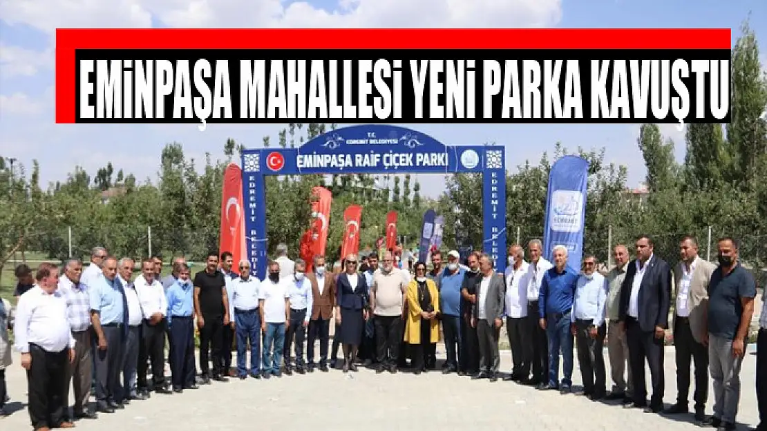 Eminpaşa Mahallesi yeni parka kavuştu