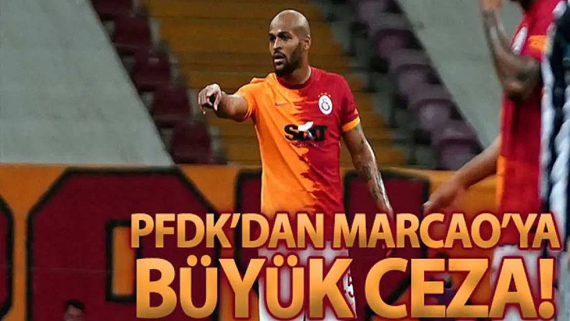 PFDK'dan Marcao'ya büyük ceza