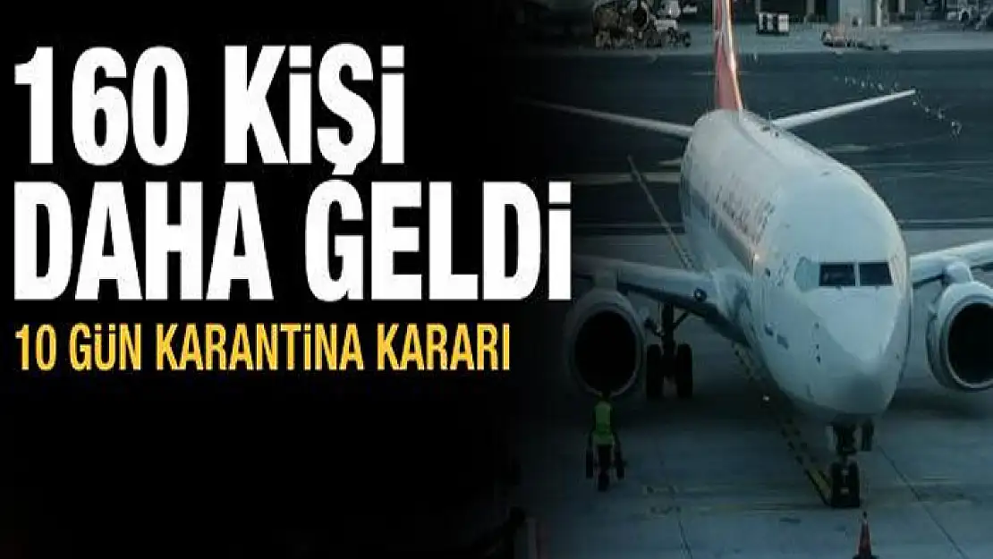 Afganistan'dan 160 kişi daha Türkiye'ye getirildi