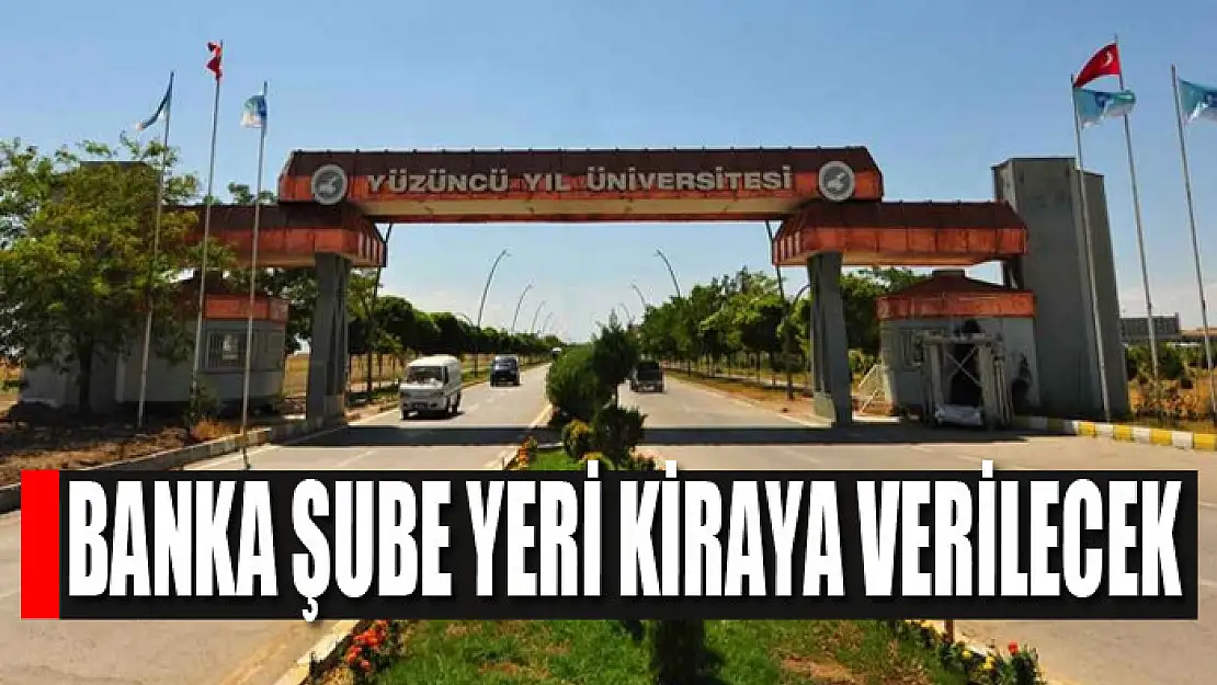 Banka şube yeri kiraya verilecek