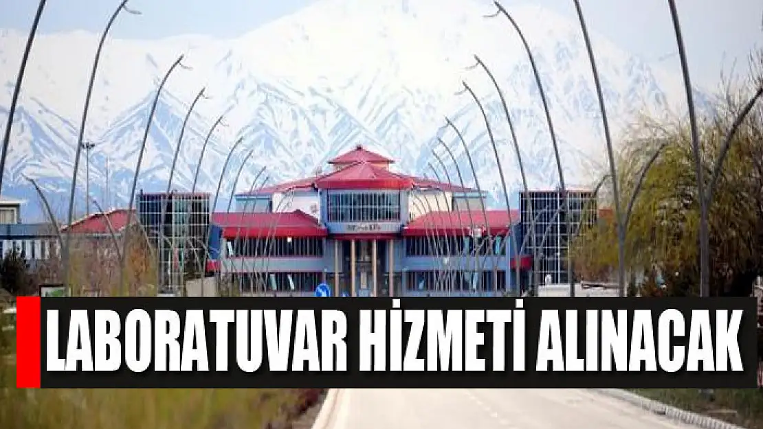 LABORATUVAR HİZMETİ ALINACAK