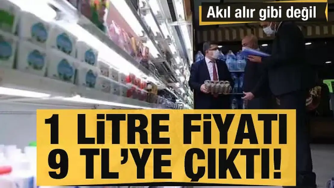 Akıl alır gibi değil! 1 litre sütün fiyatı 9 TL'ye çıktı