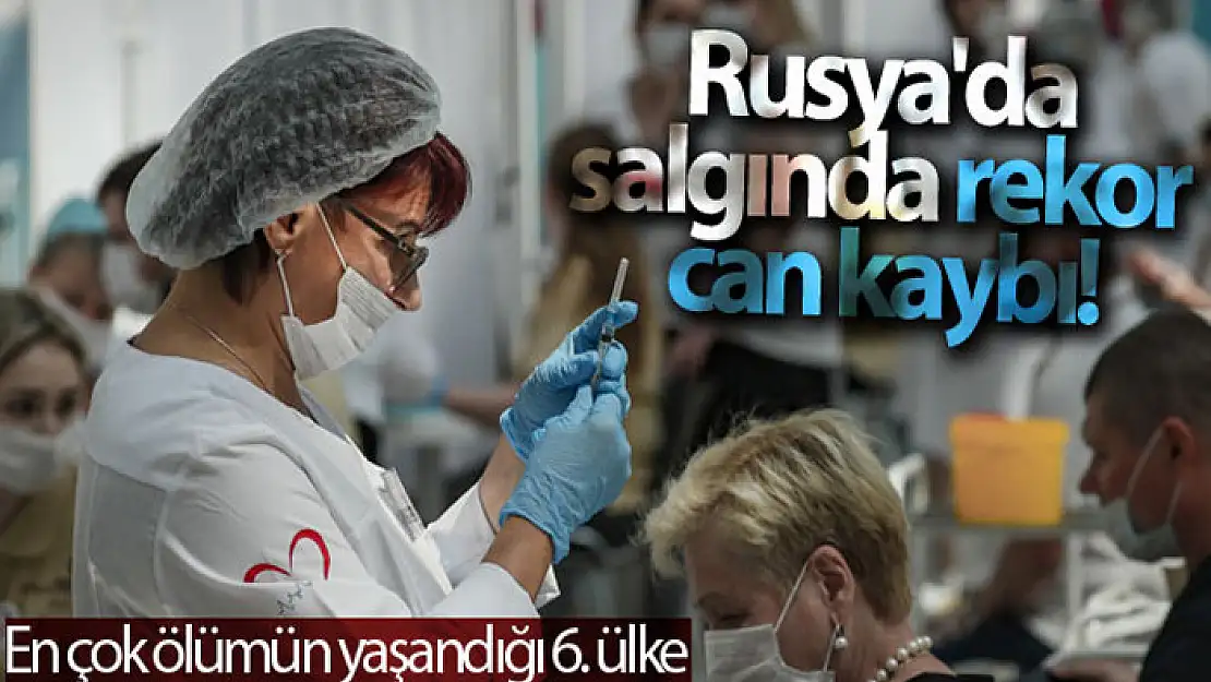 Rusya'da korona virüs salgınında son 24 saatte 820 kişi hayatını kaybetti