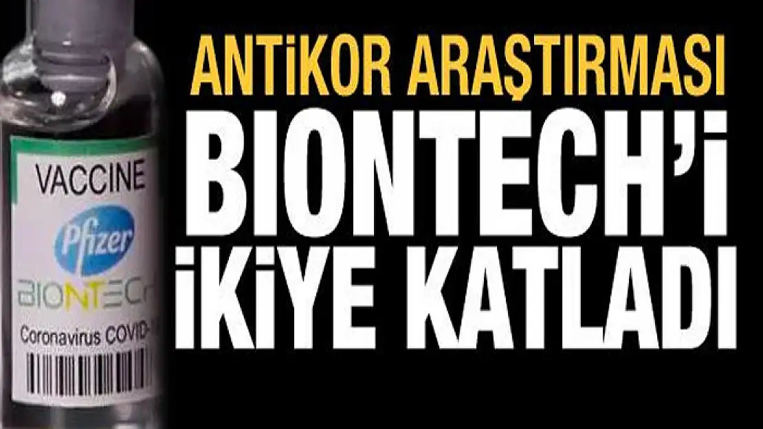 Antikor araştırması: Moderna'nın aşısı BioNTech'i ikiye katladı