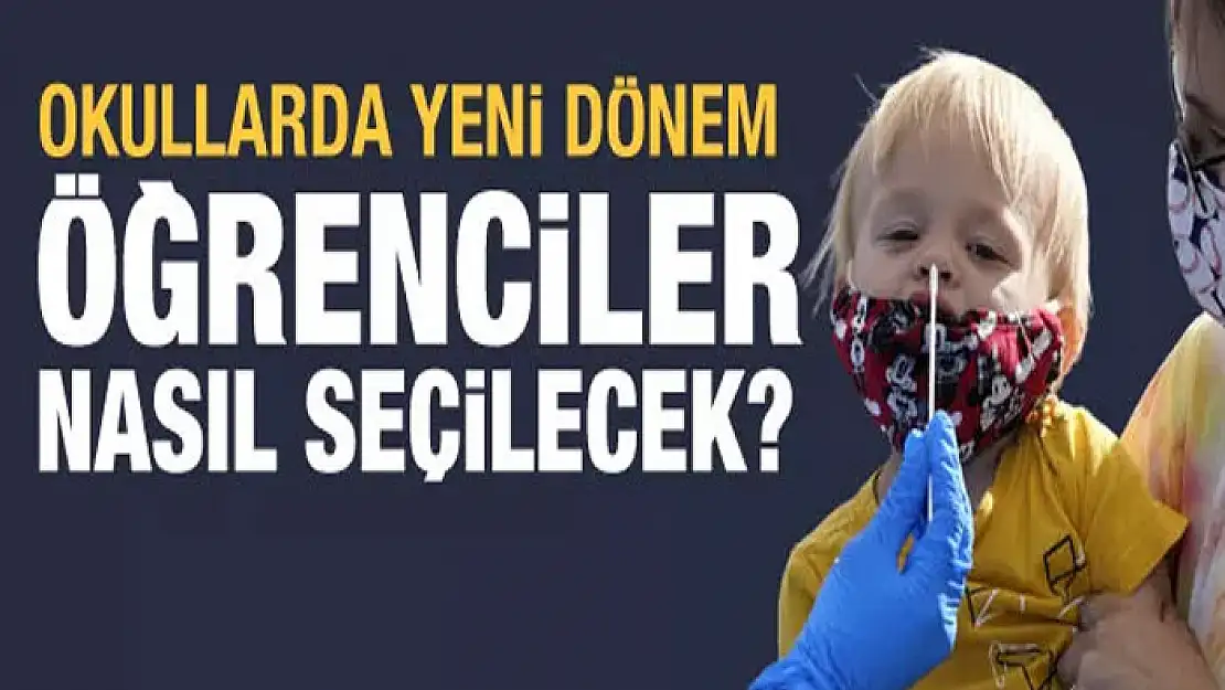 Okullarda yeni dönem: Öğrenciler rastgele seçilecek