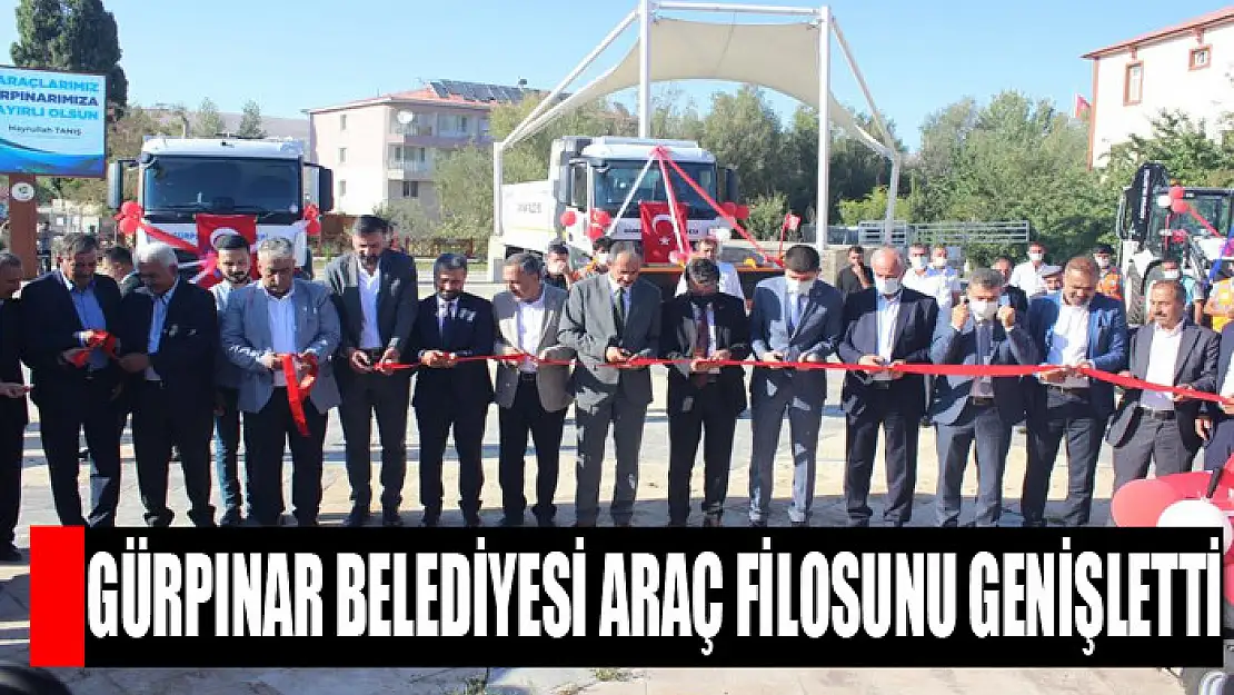 Gürpınar Belediyesi araç filosunu genişletti