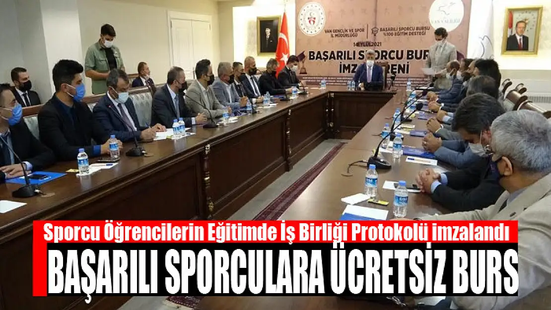 Sporcu Öğrencilerin Eğitimde İş Birliği Protokolü imzalandı