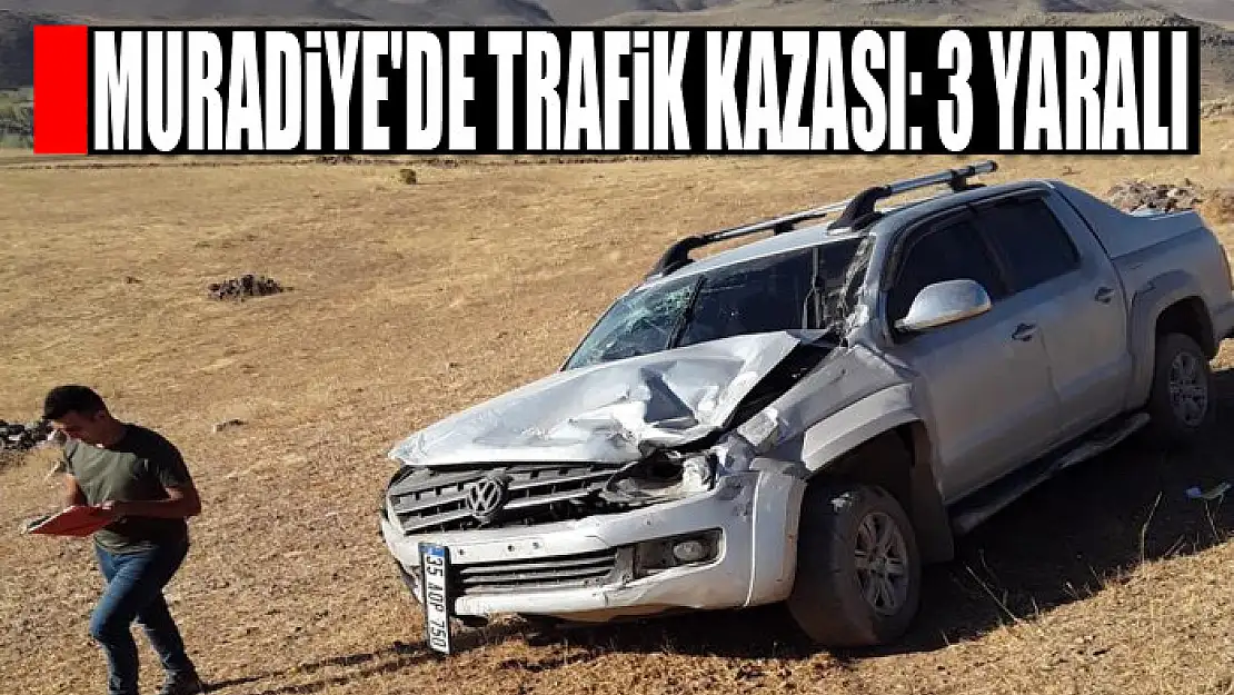 Muradiye'de trafik kazası: 3 yaralı