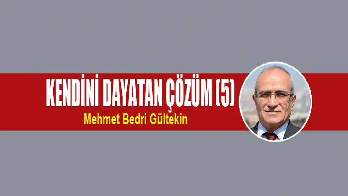 Kendini dayatan çözüm (5)