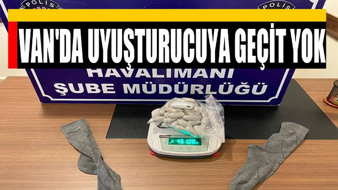 Van'da uyuşturucuya geçit yok