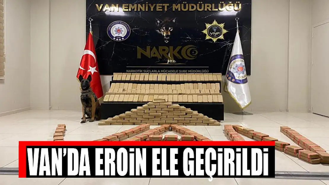 Van'da eroin ele geçirildi