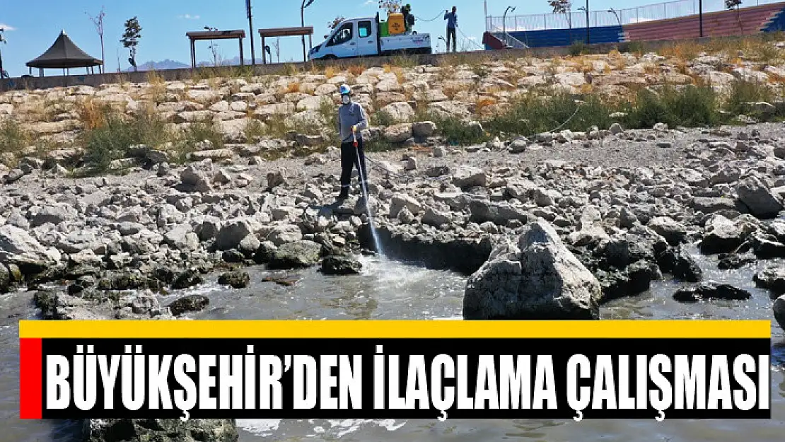 Büyükşehir'den ilaçlama çalışması