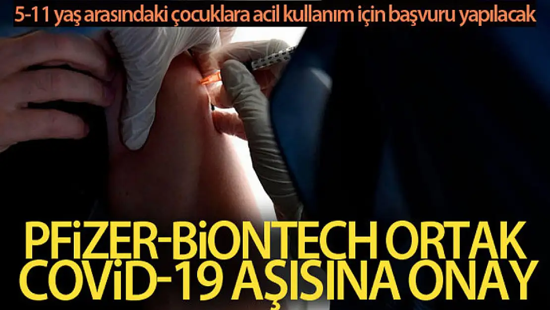 Pfizer BioNTech ile geliştirdiği Covid-19 aşısının güvenli olduğunu açıkladı