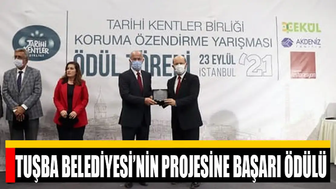 Tuşba Belediyesi'nin projesine başarı ödülü