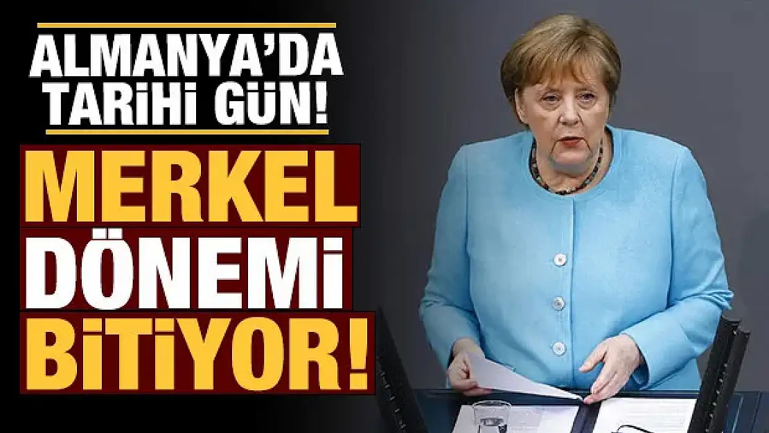 Almanya'da tarihi gün: Merkel dönemi bitiyor