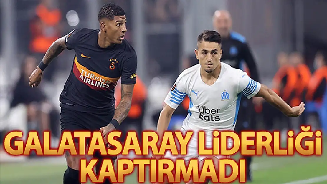 Galatasaray liderliği kaptırmadı