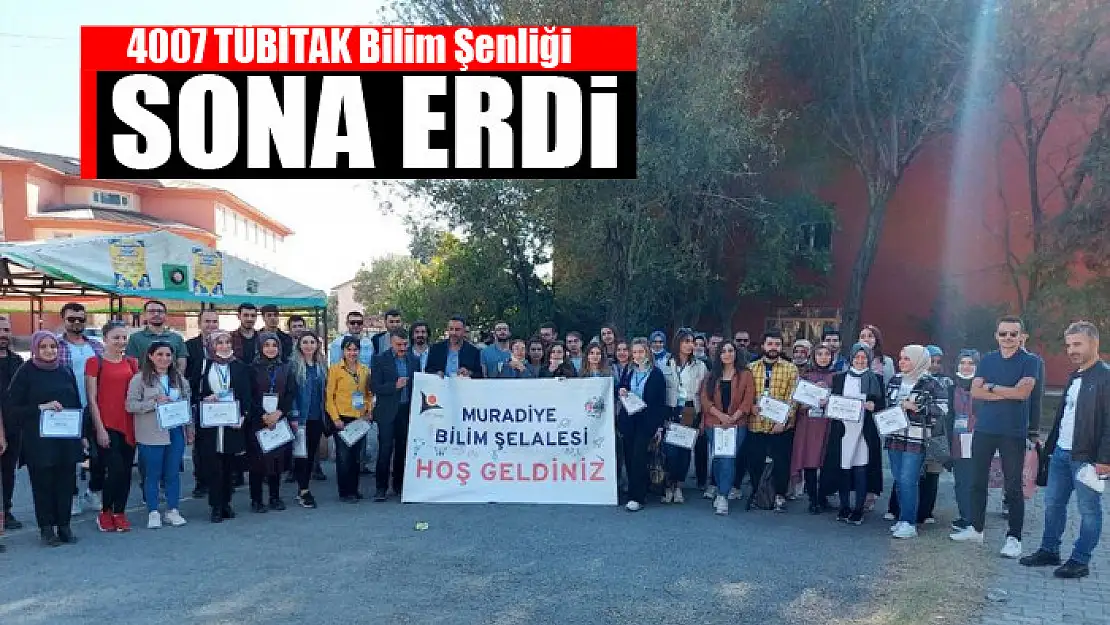 4007 TÜBİTAK Bilim Şenliği sona erdi