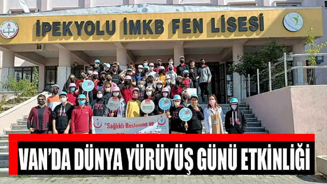 Dünya Yürüyüş Günü etkinliği