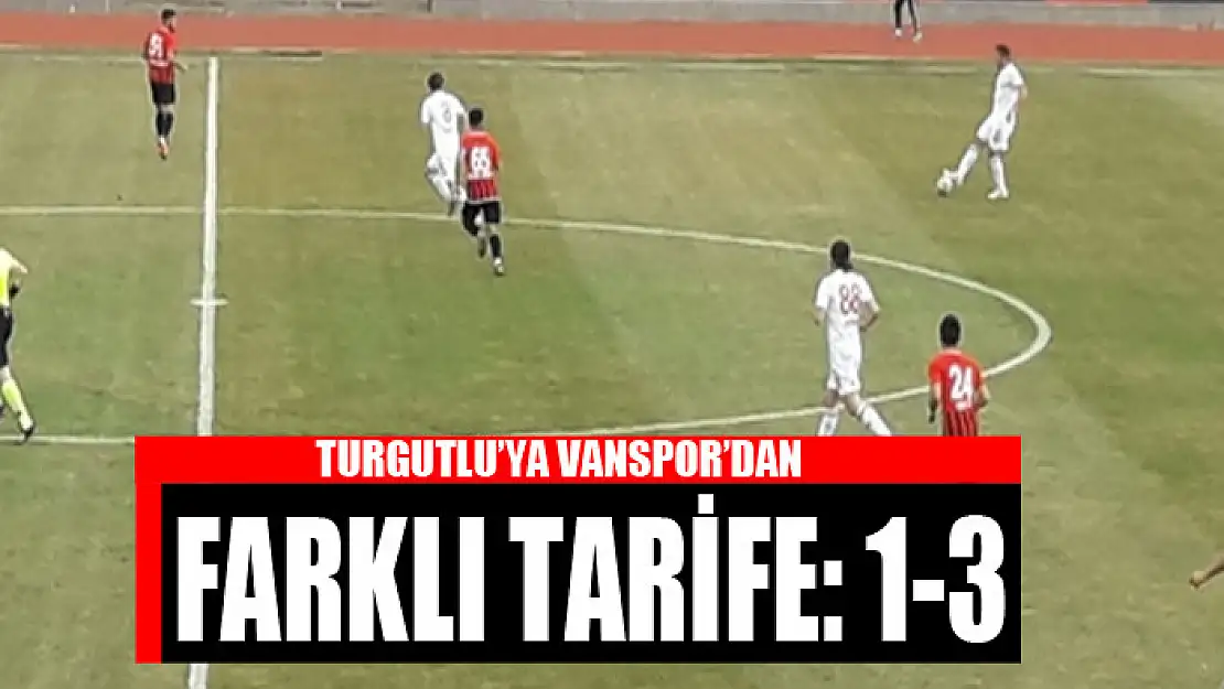 TURGUTLU'YA VANSPOR'DAN FARKLI TARİFE: 1-3