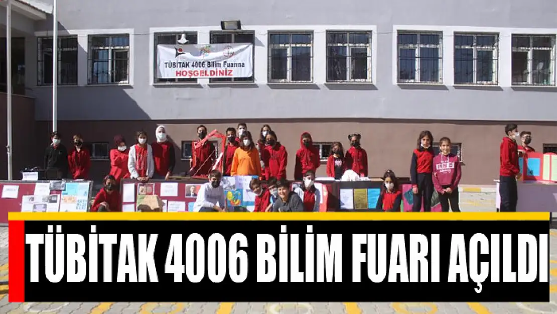 TÜBİTAK 4006 Bilim Fuarı açıldı