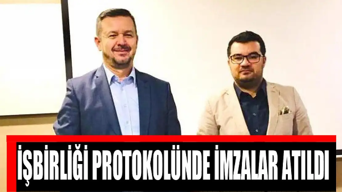 İşbirliği protokolünde imzalar atıldı