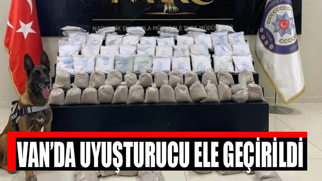 Van'da uyuşturucu ele geçirildi