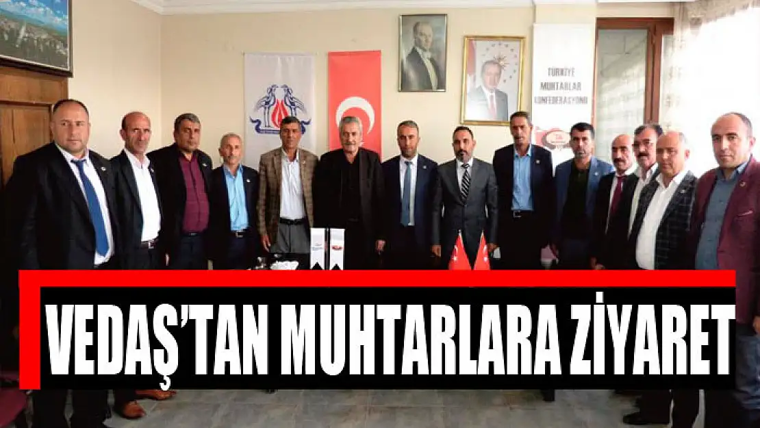 VEDAŞ'tan muhtarlara ziyaret