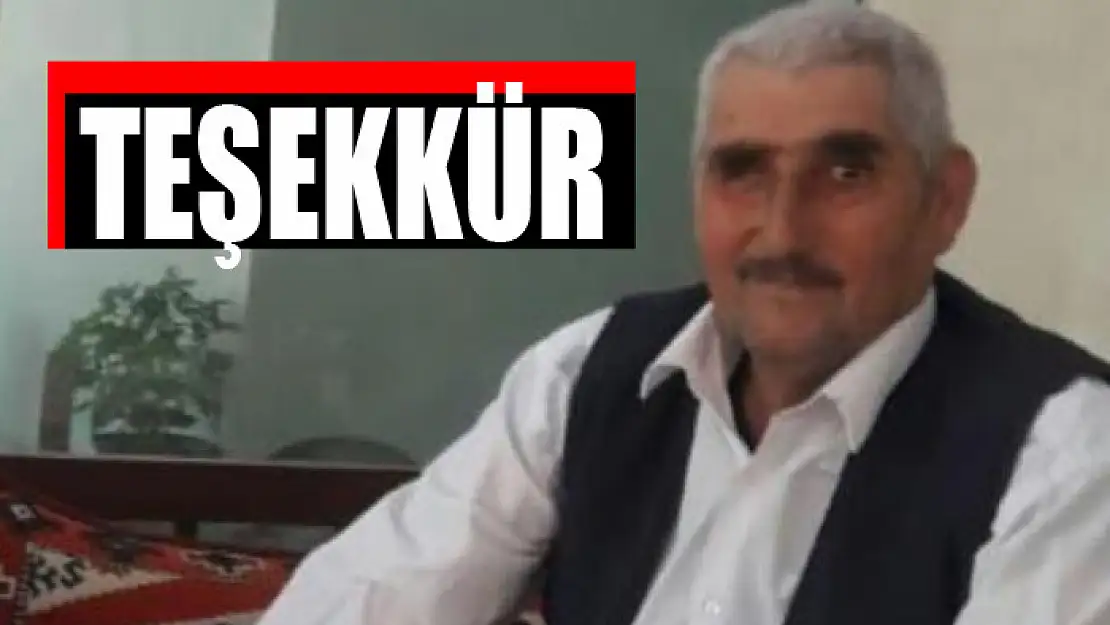 TEŞEKKÜR