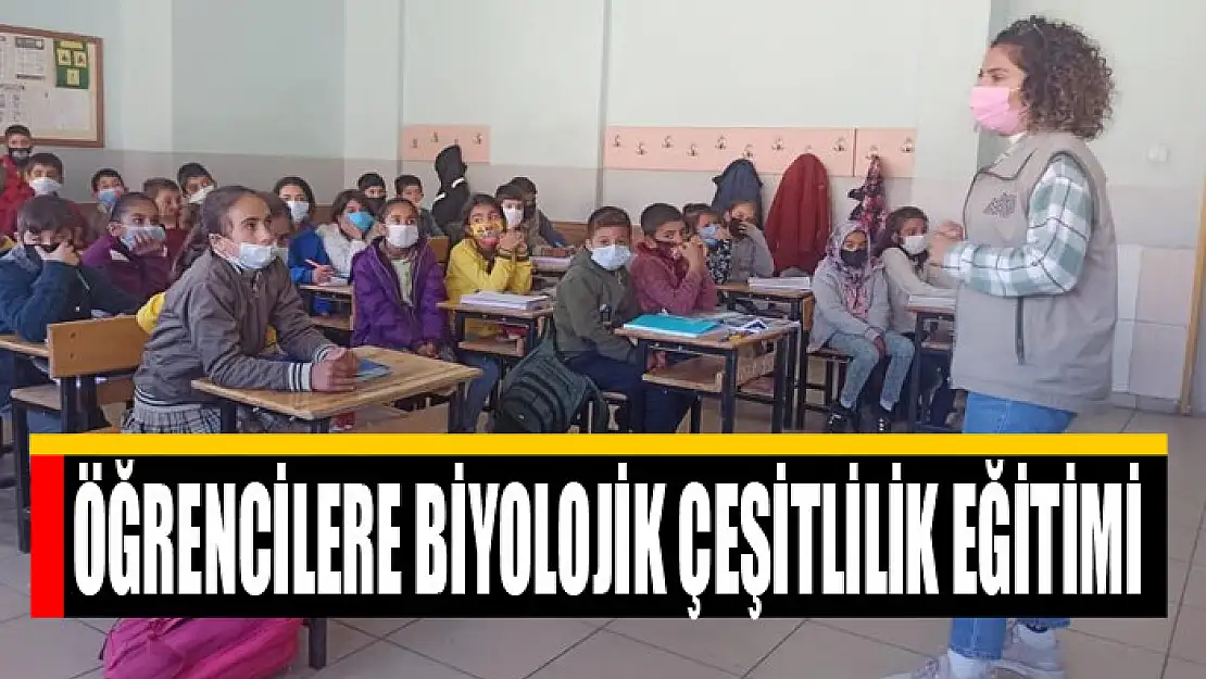 Öğrencilere biyolojik çeşitlilik eğitimi