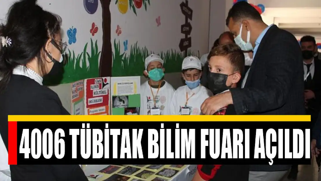 Muradiye'de 4006 TÜBİTAK Bilim Fuarı açıldı