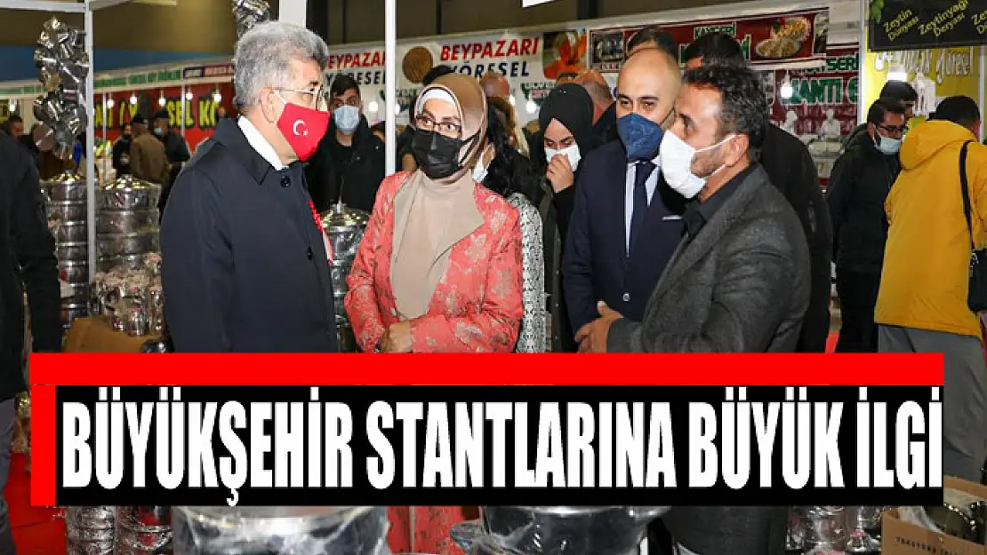 BÜYÜKŞEHİR STANTLARINA BÜYÜK İLGİ