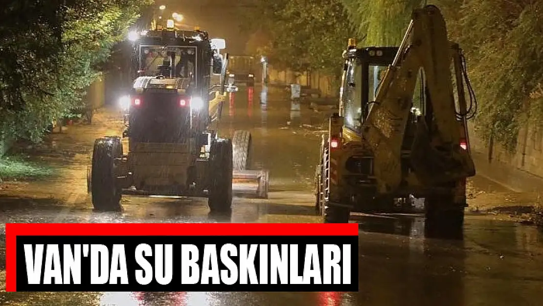 Van'da su baskınları