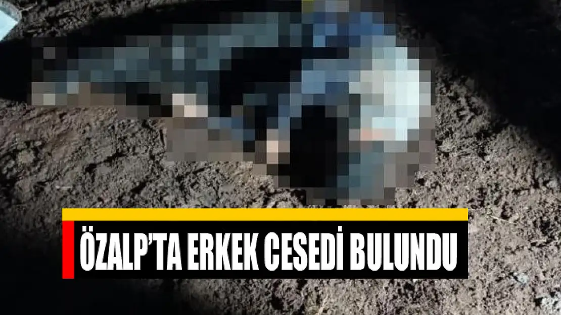 Özalp ilçesinde erkek cesedi bulundu