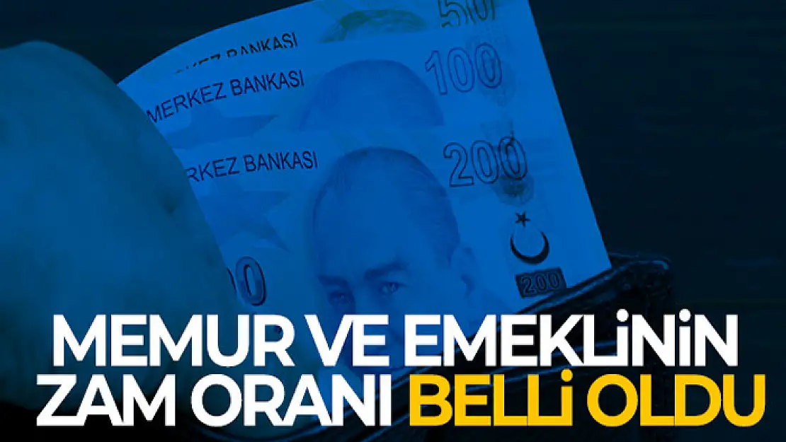 2022 memur ve emekli maaş zam oranı belli oldu 