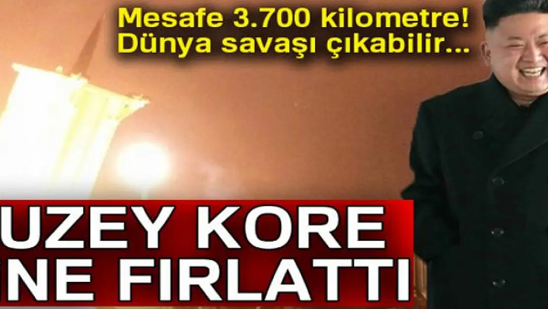 Kuzey Kore yine füze fırlattı