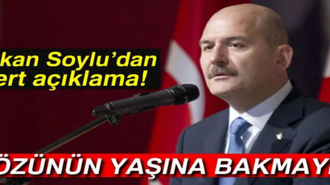 Bakan Soylu: 'Yolsuzluk yapan kim olursa olsun gözünün yaşına bakmayız'